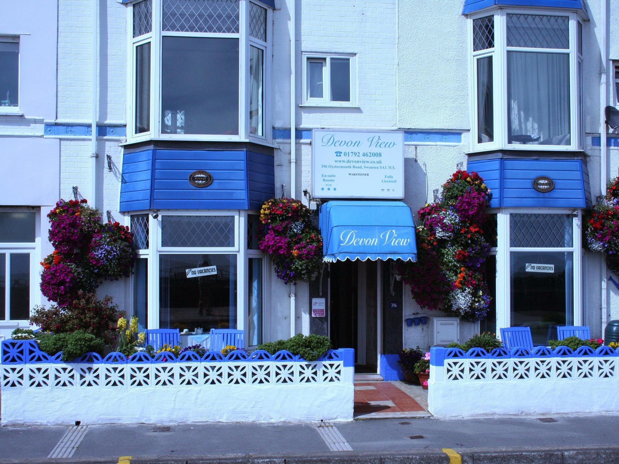Devon View Guesthouse Swansea Zewnętrze zdjęcie