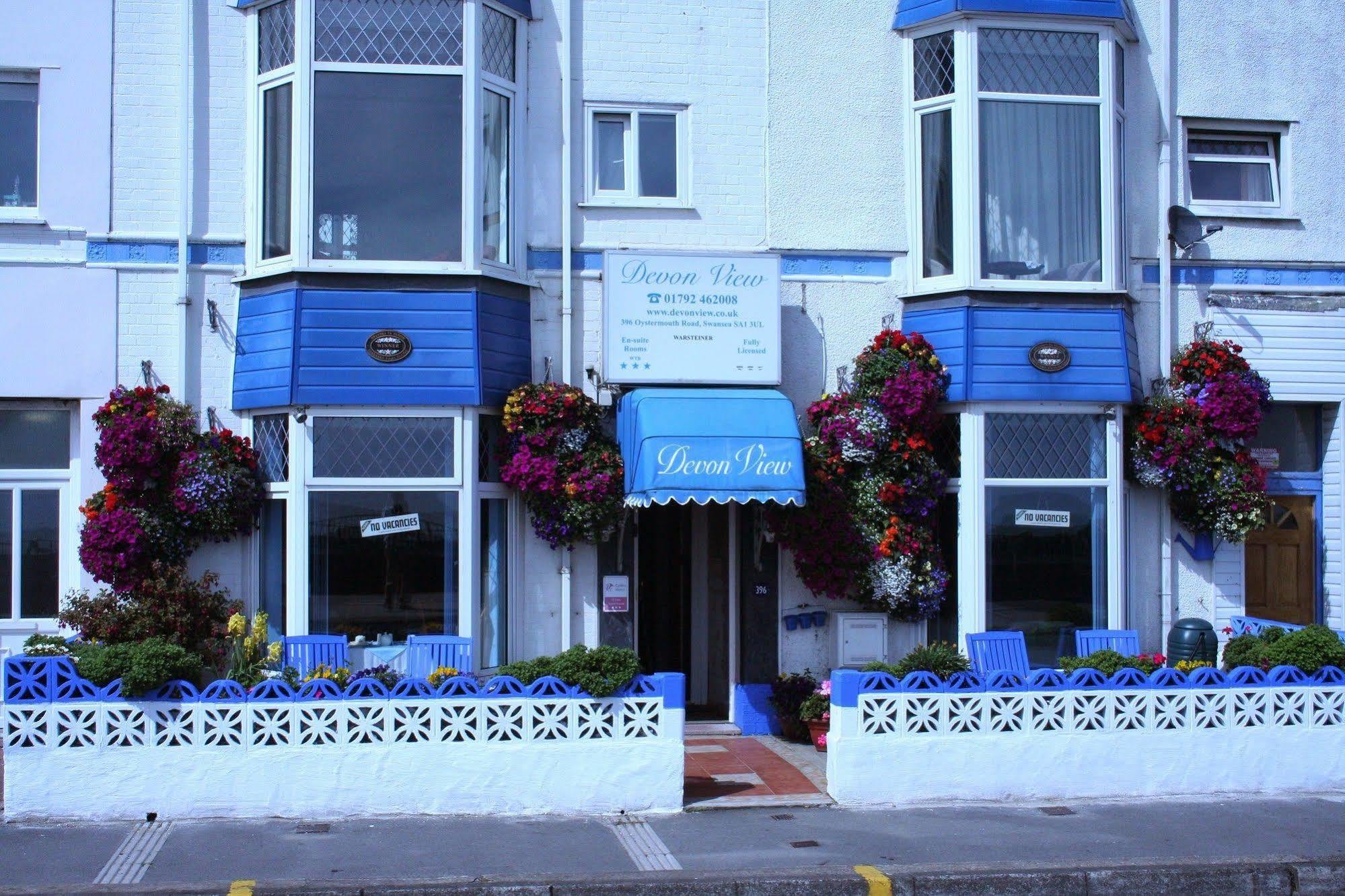Devon View Guesthouse Swansea Zewnętrze zdjęcie